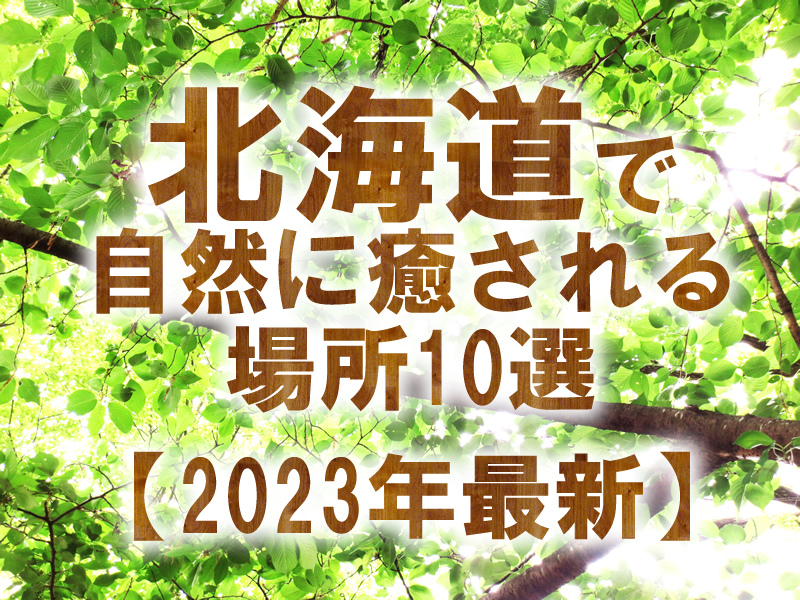 北海道で自然に癒される場所10選【2023年最新】